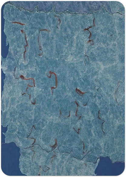 Infinity Field, Jerusalem Series - 1984 By Theodoros Stamos Pack of 10 Post Cards | Theodoros Stamos Post Cards | A6 (10.5 x 14.8 cm) - 4.1 x 5.8 inches