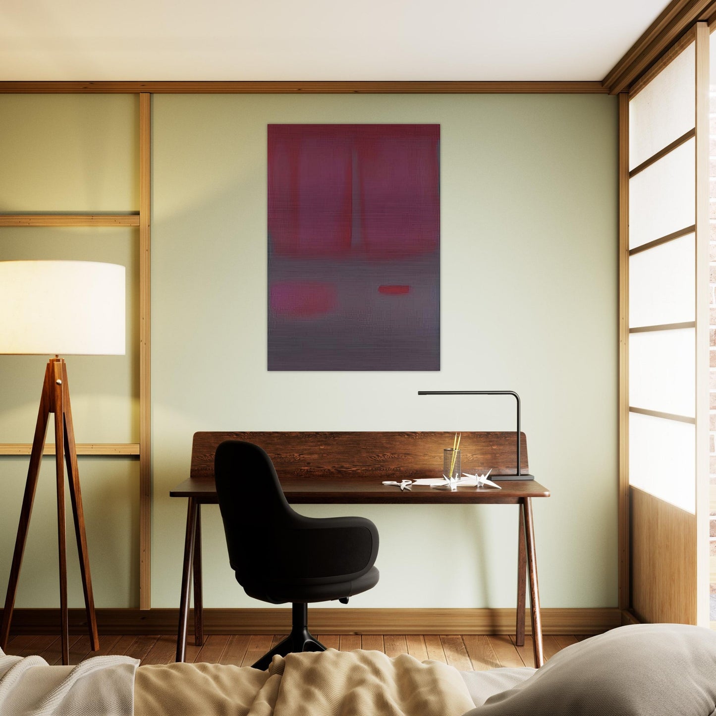 SILVER LIGHT 1975 - Esteban Vicente Brushed Aluminum Print - 70x100 cm / 28x40 inches | Esteban Vicente Aluminum Print | Esteban Vicente Prints