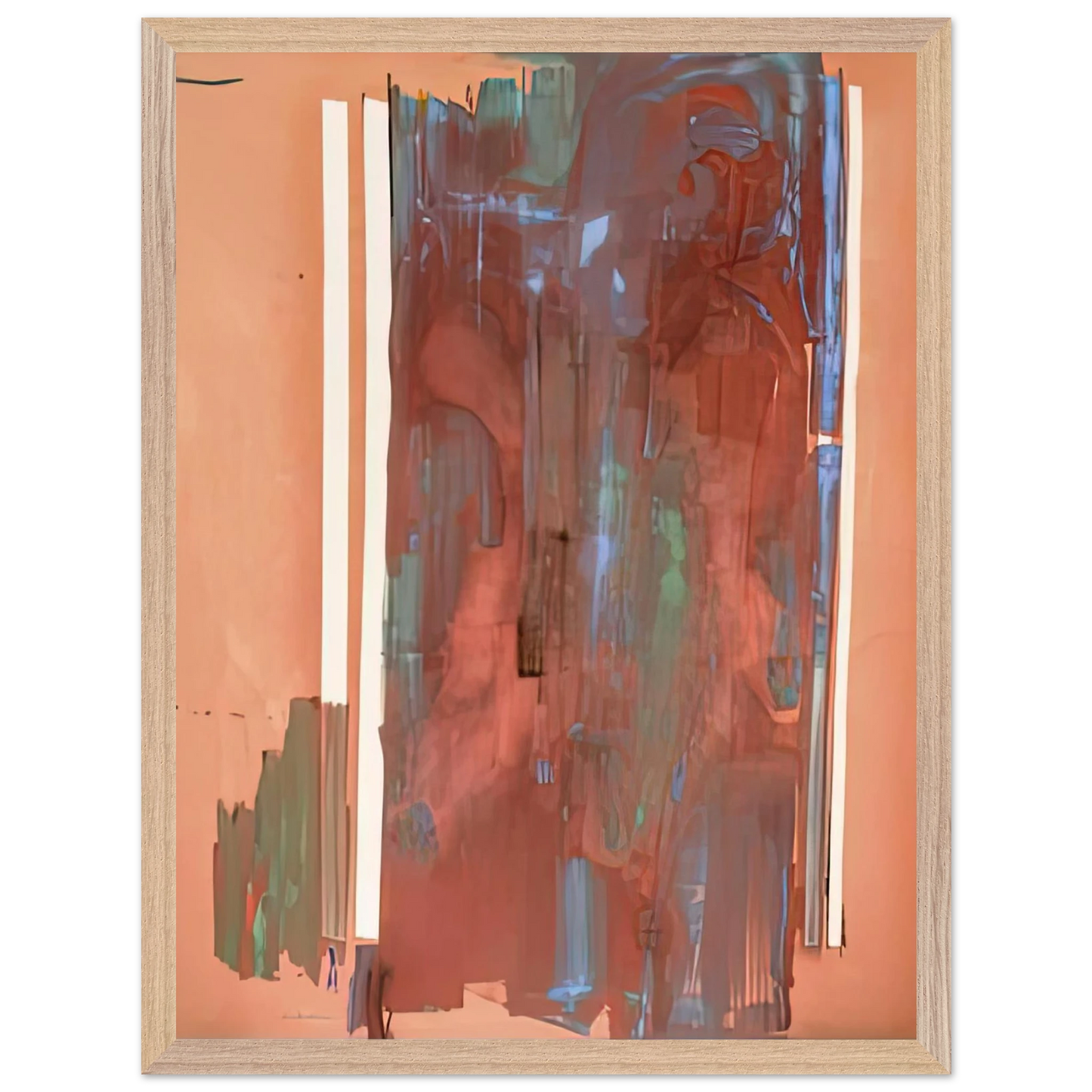 Helen Frankenthaler - Plexus, 1976- Wall Art - 30x40 cm / 12x16 inches - Fine Art Poster-canvas - -