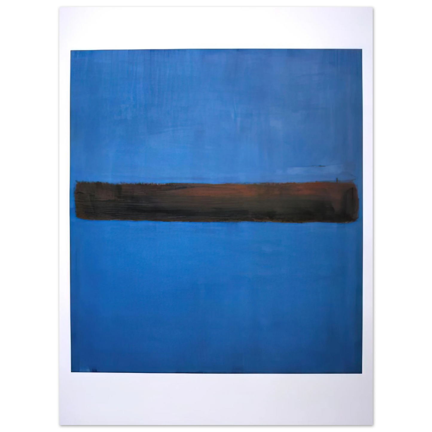 Mark Rothko - Untitled - 1969 Wall Art - 21x29.7 cm / 8x12" - Premium Wooden Framed Poster With Fine Art Paper-canvas - Black frame