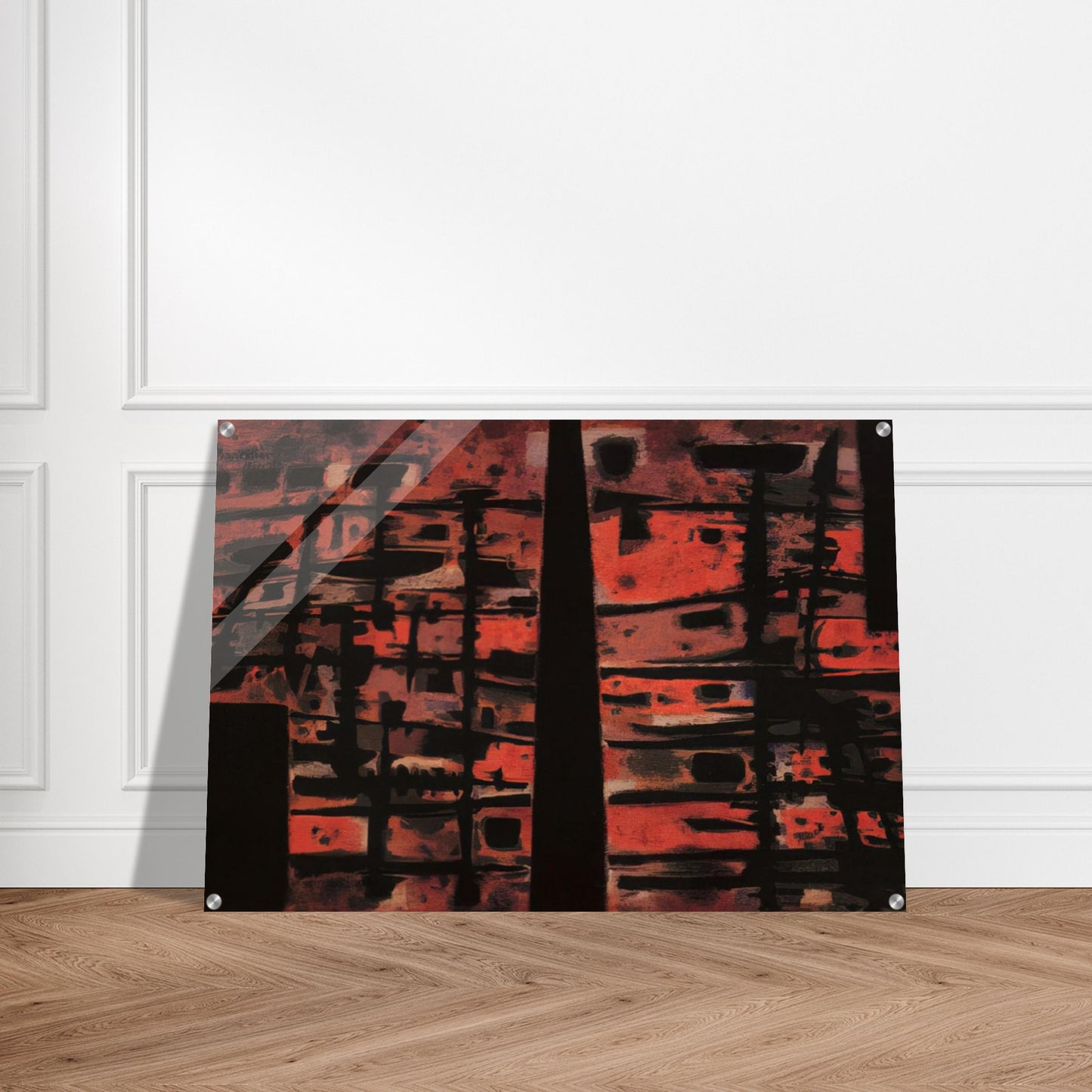 La Sixième Heure - 1958 - Alfred Manessier Acrylic Print - 70x100 cm / 28x40″ inches