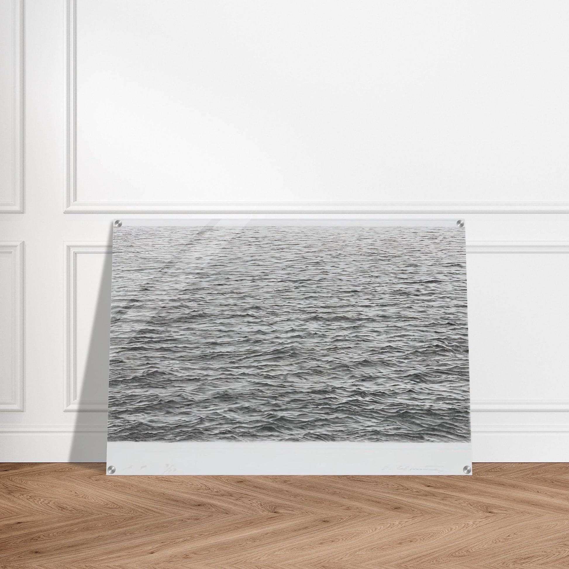 DRYPOINT OCEAN SURFACE 1983 - Vija Celmins Acrylic Print - 70x100 cm / 28x40″ inches