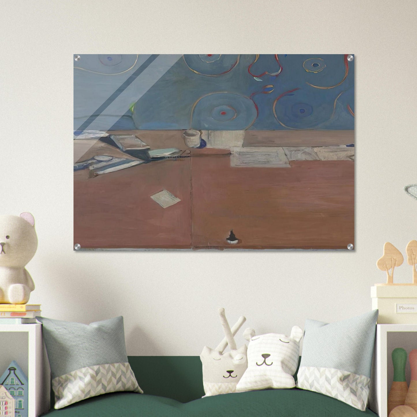 Large Still Life - Richard Diebenkorn Acrylic Print - 70x100 cm / 28x40″ inches