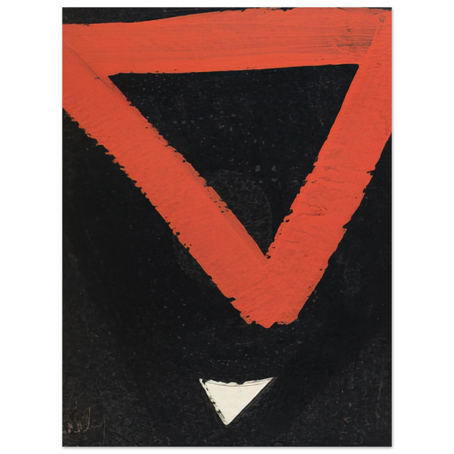 Agnes Martin - Untitled #6  75x100 cm / 30x40inches Fine Art Poster