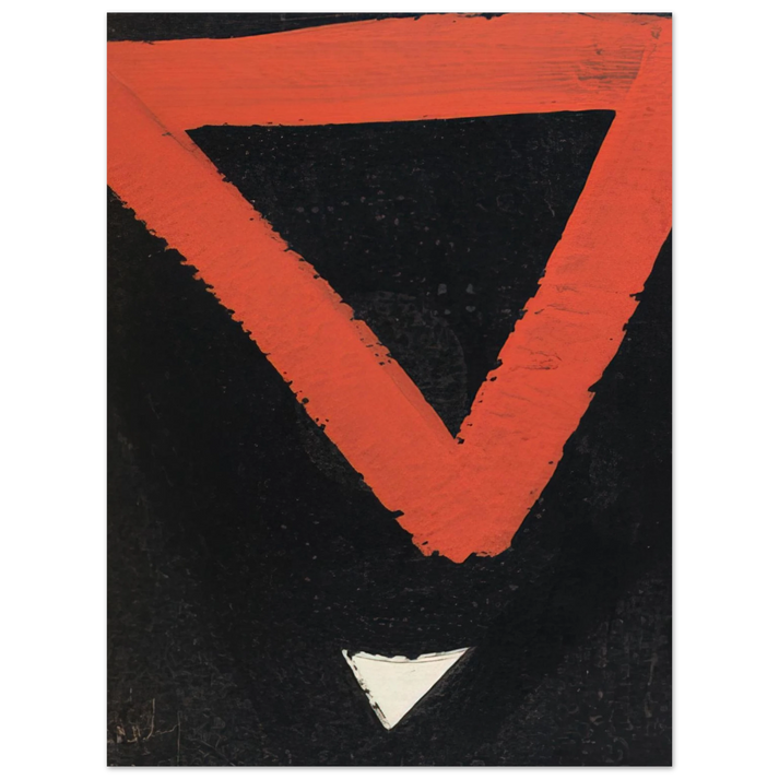 Agnes Martin - Untitled #6  75x100 cm / 30x40inches Fine Art Poster