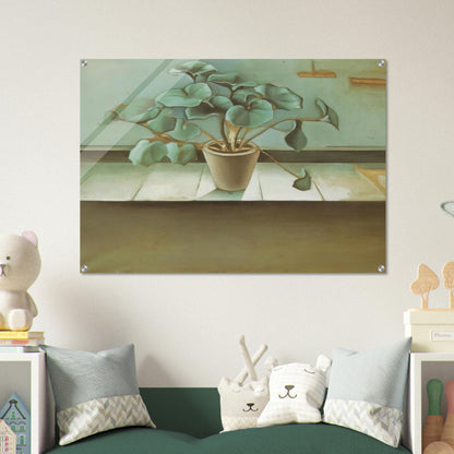 PLANT - Salvador Dali Acrylic Print - 70x100 cm / 28x40″ inches | Salvador Dali Wall Art | Salvador Dali Prints