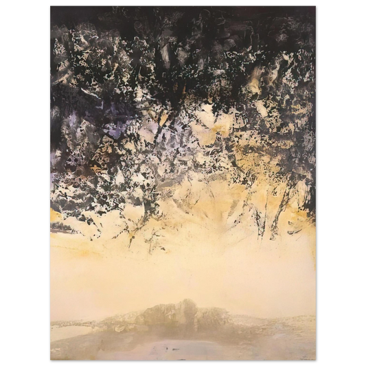 Zao Wou-Ki - 11 11 1996 1996  75x100 cm / 30x40inches Fine Art Poster