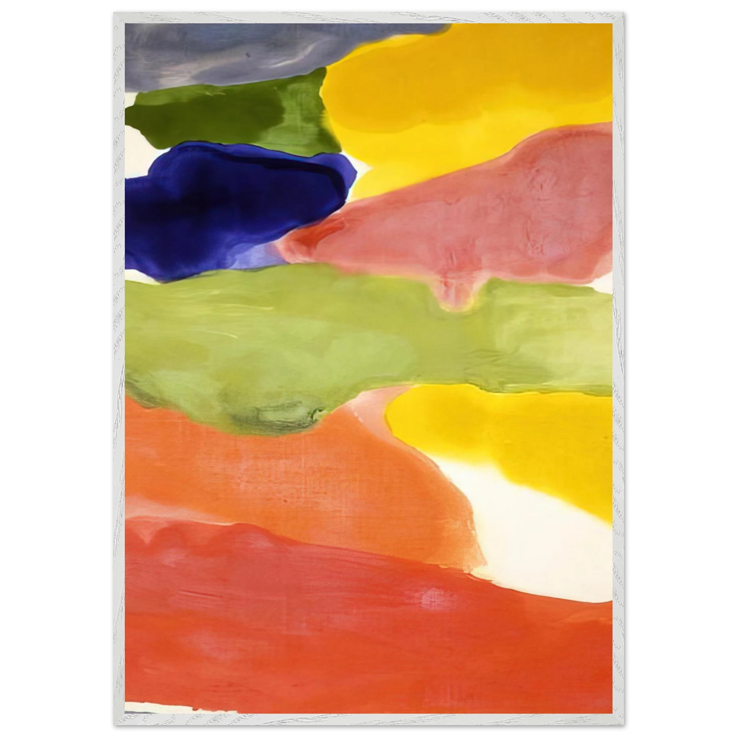 Helen Frankenthaler - Tutti-Fruitti - 1966 Wall art - 40x50 cm / 16x20 inches - Fine Art Poster-canvas - -