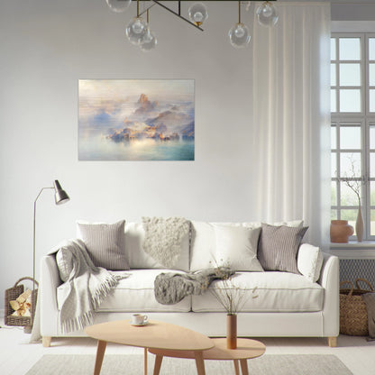 The Dream City - Thomas Moran Brushed Aluminum Print - 70x100 cm / 28x40 inches | Thomas Moran Aluminum Print | Thomas Moran Prints
