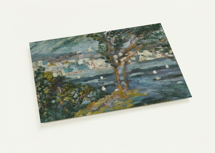 LANDSCAPE CADAQUES 1920 By Salvador Dali Pack of 10 Post Cards | Salvador Dali Post Cards | A6 (10.5 x 14.8 cm) - 4.1 x 5.8 inches