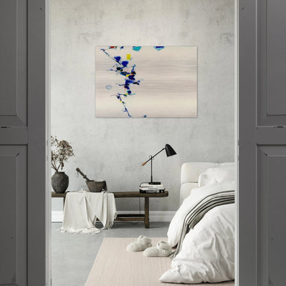 Toward Disappearance III - Sam Francis Brushed Aluminum Print - 70x100 cm / 28x40 inches | Sam Francis Aluminum Print | Sam Francis Prints