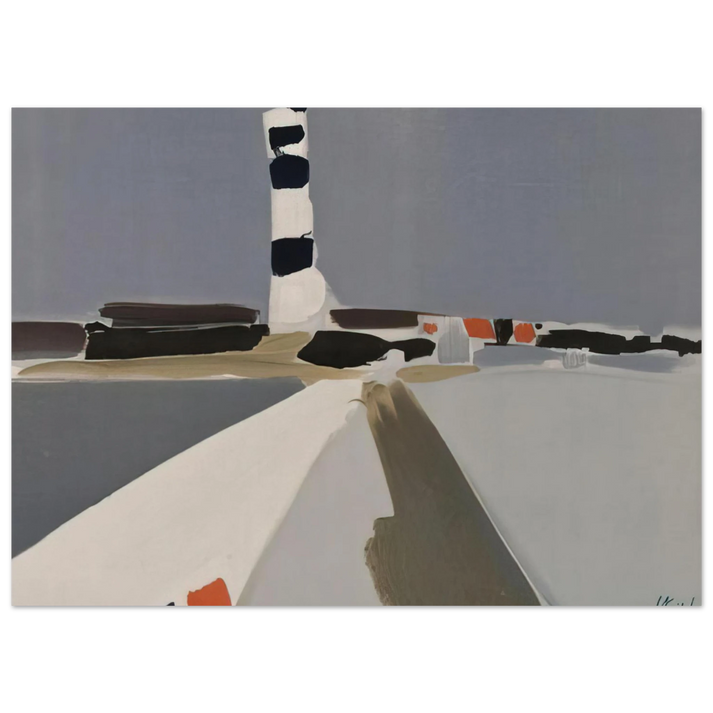 Nicolas de Stael - Le Phare - 1952 Fine Art Poster