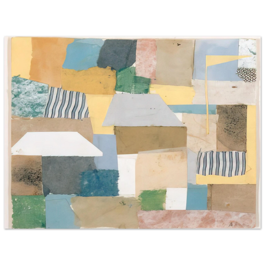 Anne Ryan - Number 653 - Abstract Expressionism  75x100 cm / 30x40inches Fine Art Poster