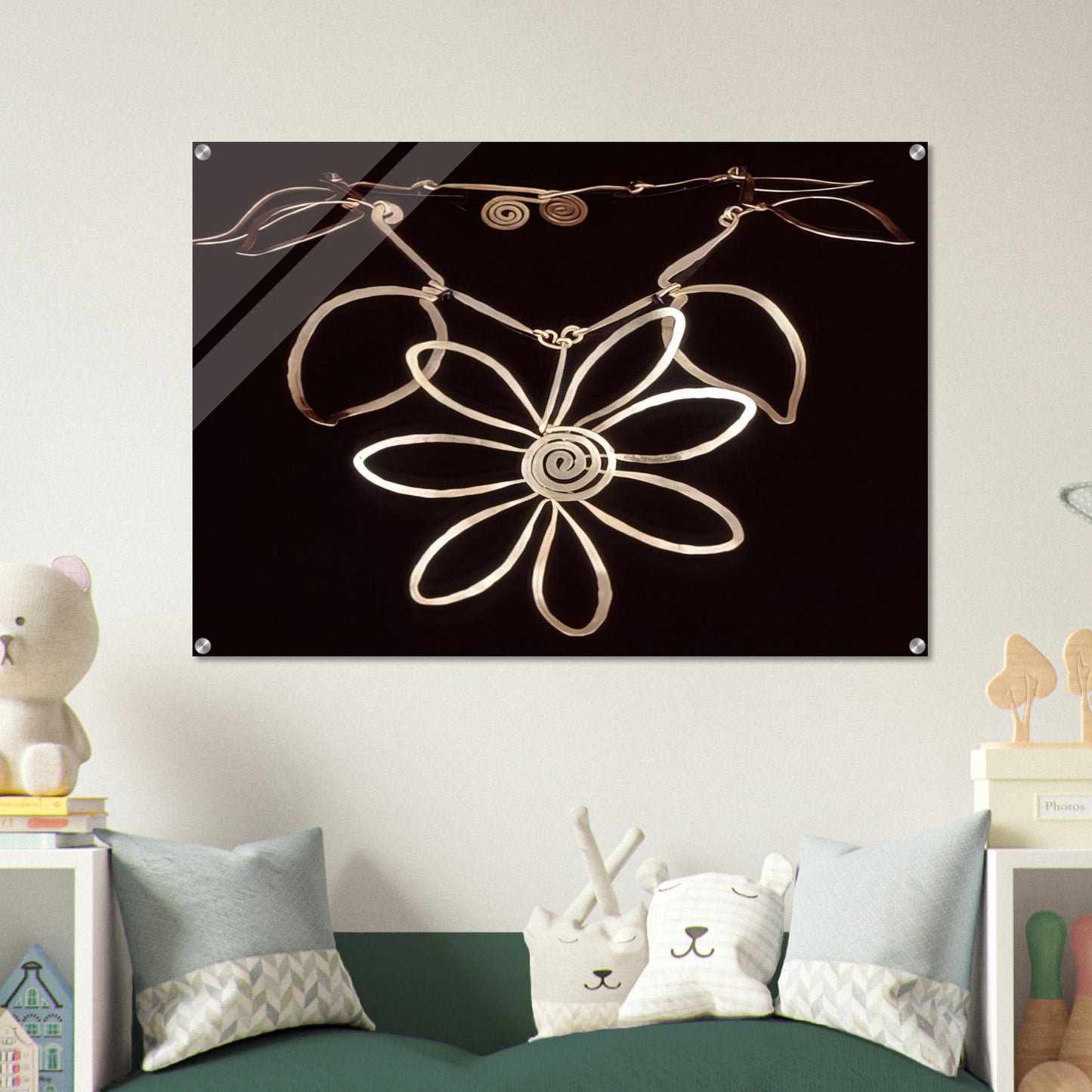 FLOWER NECKLACE 1938 - Alexander Calder Acrylic Print - 70x100 cm / 28x40″ inches
