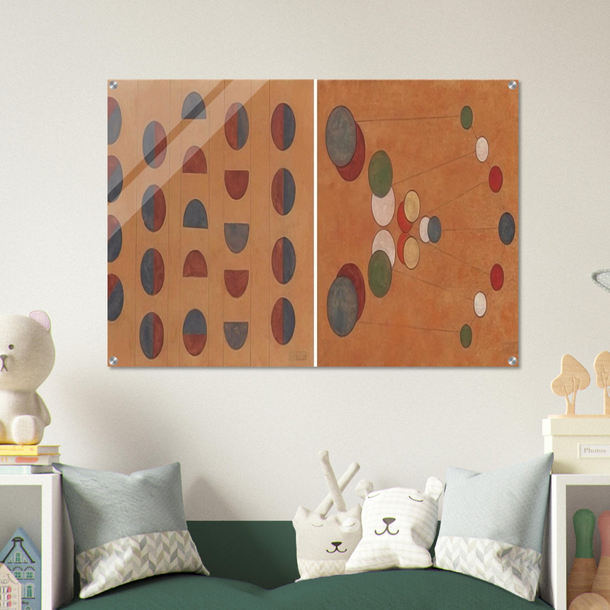 Diptych - 1956 1 - Lolo Soldevilla Acrylic Print - 70x100 cm / 28x40″ inches
