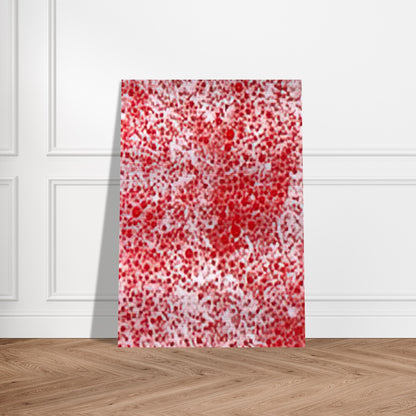 BEYOND THE END OF THE CENTURY 1987 - Yayoi Kusama Brushed Aluminum Print - 70x100 cm / 28x40 inches | Yayoi Kusama Aluminum Print | Yayoi Kusama Prints