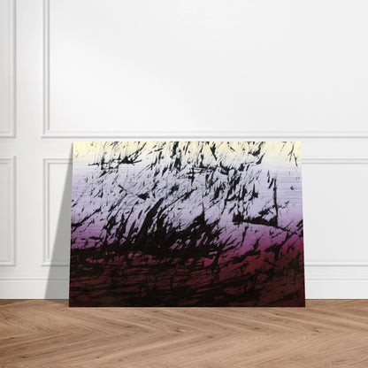 Untitled T1982-H12 - 1982 - Hans Hartung Brushed Aluminum Print - 70x100 cm / 28x40 inches | Hans Hartung Aluminum Print | Hans Hartung Prints