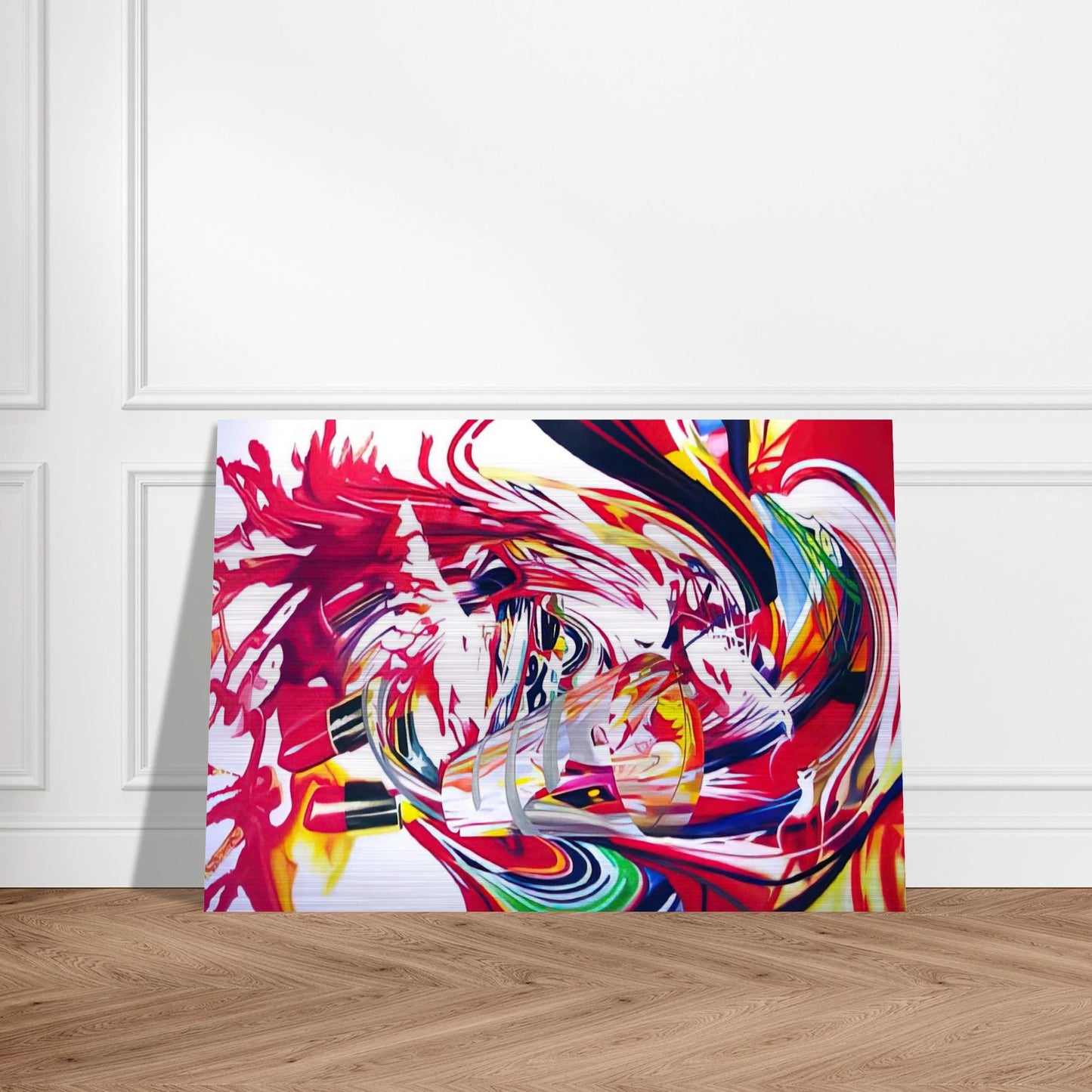 Women's Intuition, after Aspen - James Rosenquist Brushed Aluminum Print - 70x100 cm / 28x40 inches | James Rosenquist Aluminum Print | James Rosenquist Prints
