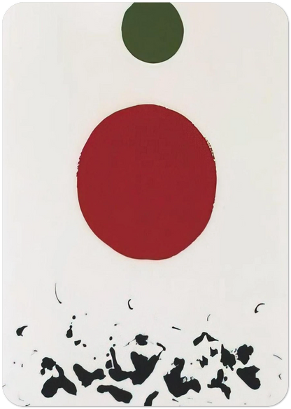 Flotsam - 1967 By Adolph Gottlieb Pack of 10 Post Cards | Adolph Gottlieb Post Cards | A6 (10.5 x 14.8 cm) - 4.1 x 5.8 inches