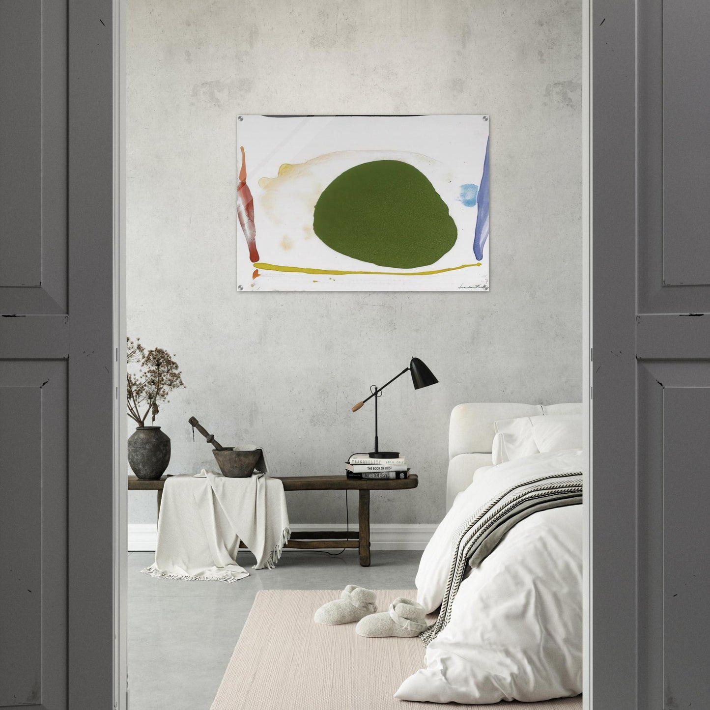 Thanksgiving Day - 1973 - Helen Frankenthaler Acrylic Print - 70x100 cm / 28x40″ inches | Helen Frankenthaler Wall Art | Helen Frankenthaler Prints