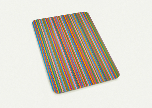 ECCLESIA 1985 By Bridget Riley Pack of 10 Post Cards | Bridget Riley Post Cards | A6 (10.5 x 14.8 cm) - 4.1 x 5.8 inches
