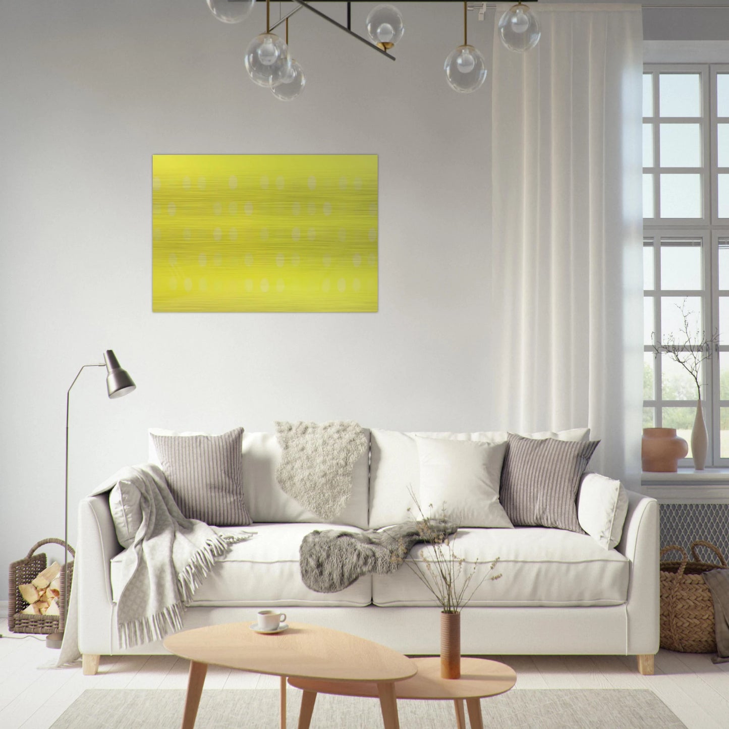 Grid Forty - 1970 - Thomas Downing Brushed Aluminum Print - 70x100 cm / 28x40 inches | Thomas Downing Aluminum Print | Thomas Downing Prints