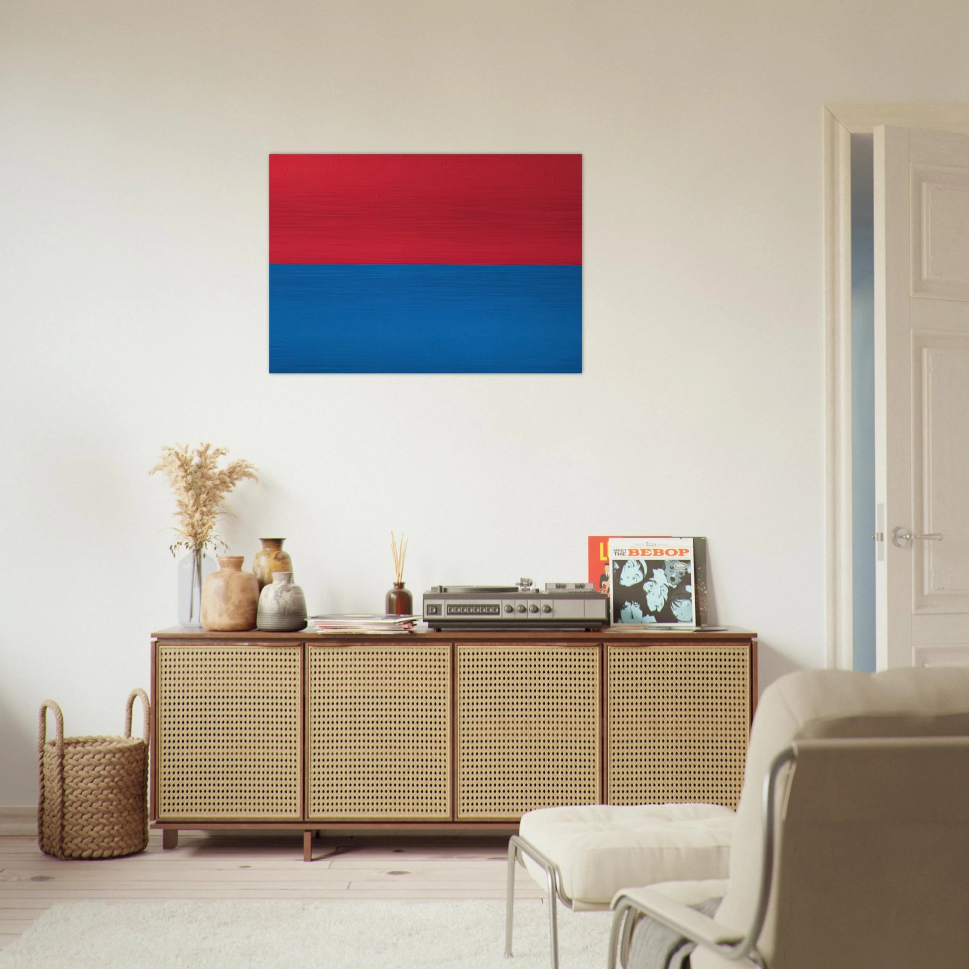 UNKNOWN TITLE - BLINKY PALERMO Brushed Aluminum Print - 70x100 cm / 28x40 inches | BLINKY PALERMO Aluminum Print | BLINKY PALERMO Prints