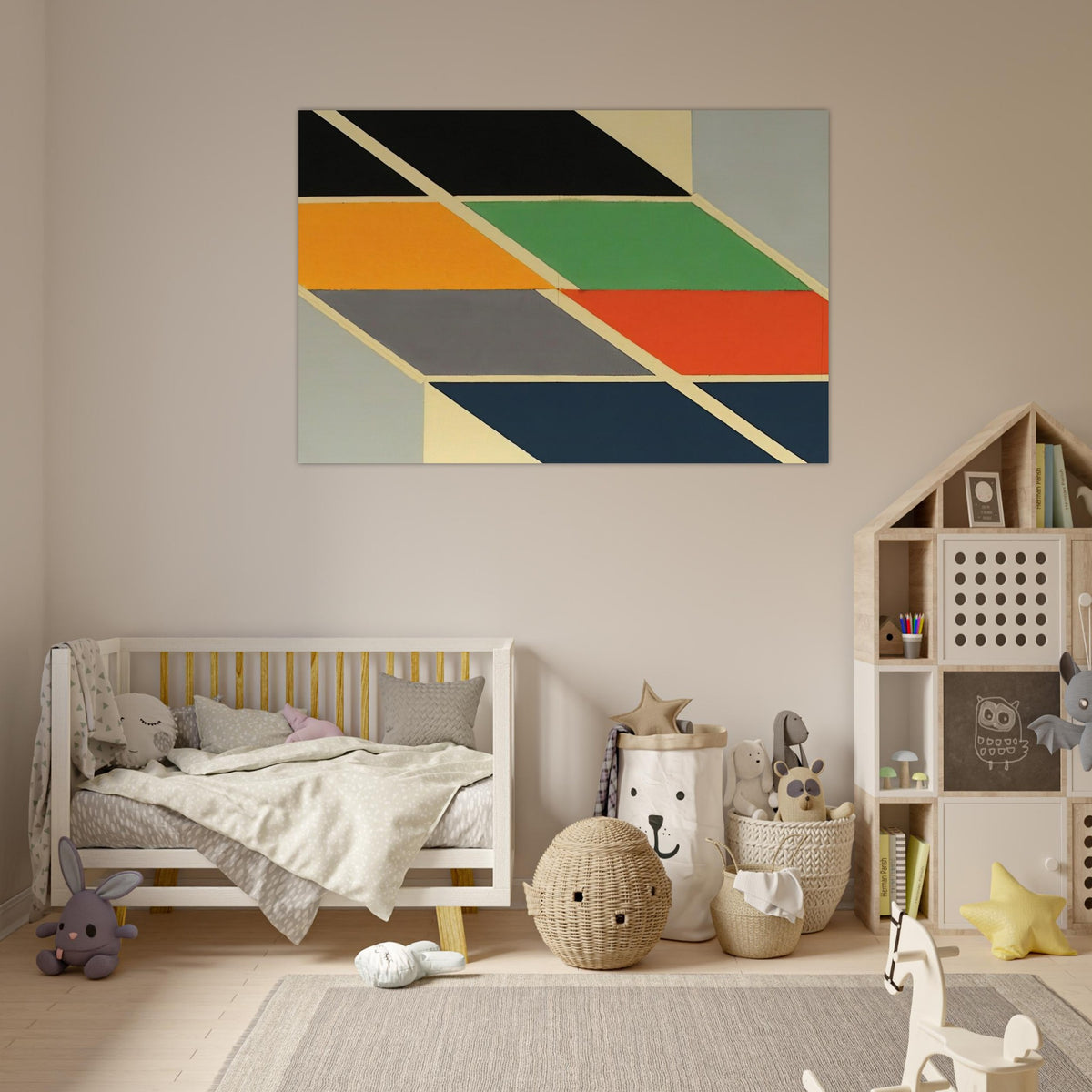 Big Bang Series - 1966 - Larry Zox Art Prints - 100x150 cm / 40x60″ inches | Larry Zox Poster | Larry Zox Prints