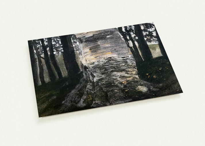 BIRCH IN A FOREST By Gustav Klimt Pack of 10 Post Cards | Gustav Klimt Post Cards | A6 (10.5 x 14.8 cm) - 4.1 x 5.8 inches