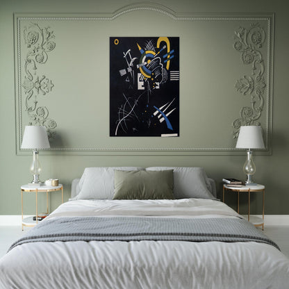 SMALL WORLDS VII 1922 - Wassily Kandinsky Brushed Aluminum Print - 70x100 cm / 28x40 inches | Wassily Kandinsky Aluminum Print | Wassily Kandinsky Prints