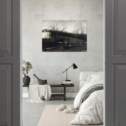 EVENING AT KUERNERS - Andrew Wyeth Acrylic Print - 70x100 cm / 28x40″ inches
