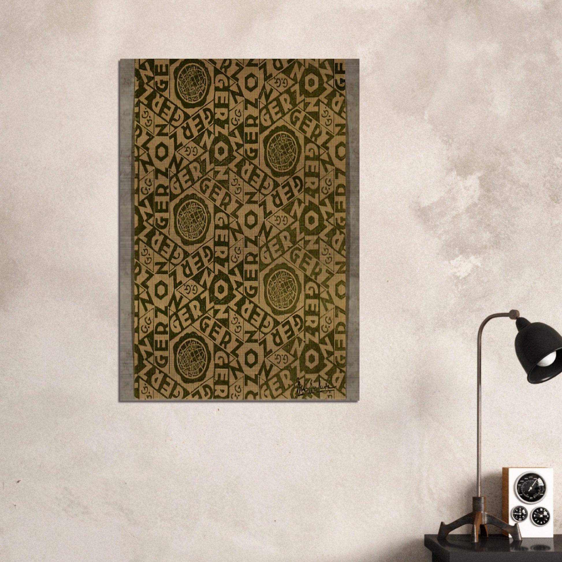 ESCHER (19) - MC Escher Brushed Aluminum Print - 70x100 cm / 28x40 inches | MC Escher Aluminum Print | MC Escher Prints