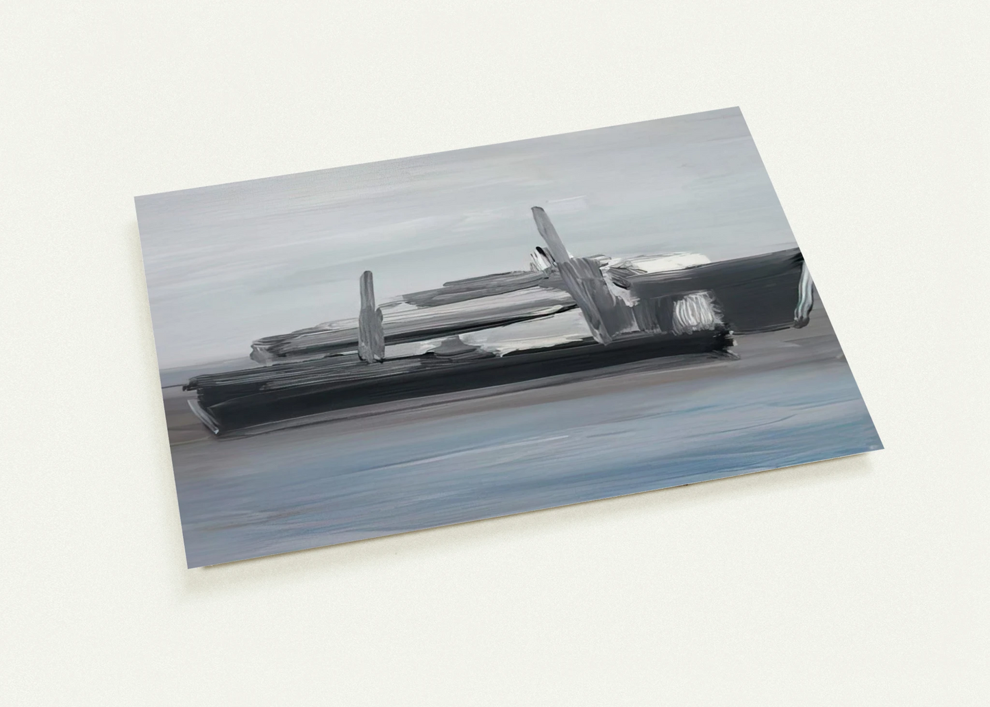 Marine - Lyrical Abstraction By Nicolas de Stael Pack of 10 Post Cards | Nicolas de Stael Post Cards | A6 (10.5 x 14.8 cm) - 4.1 x 5.8 inches