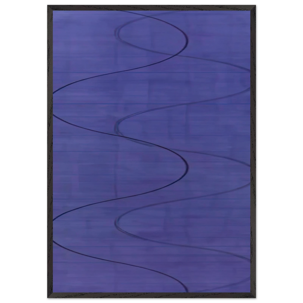 COLUMN PAINTING 9 2003 - Robert Mangold 70x100 cm / 28x40 inches Framed Art Print – Black Wooden Frame