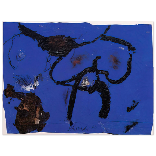 Emil Schumacher - G-3 - 1982  75x100 cm / 30x40inches Fine Art Poster