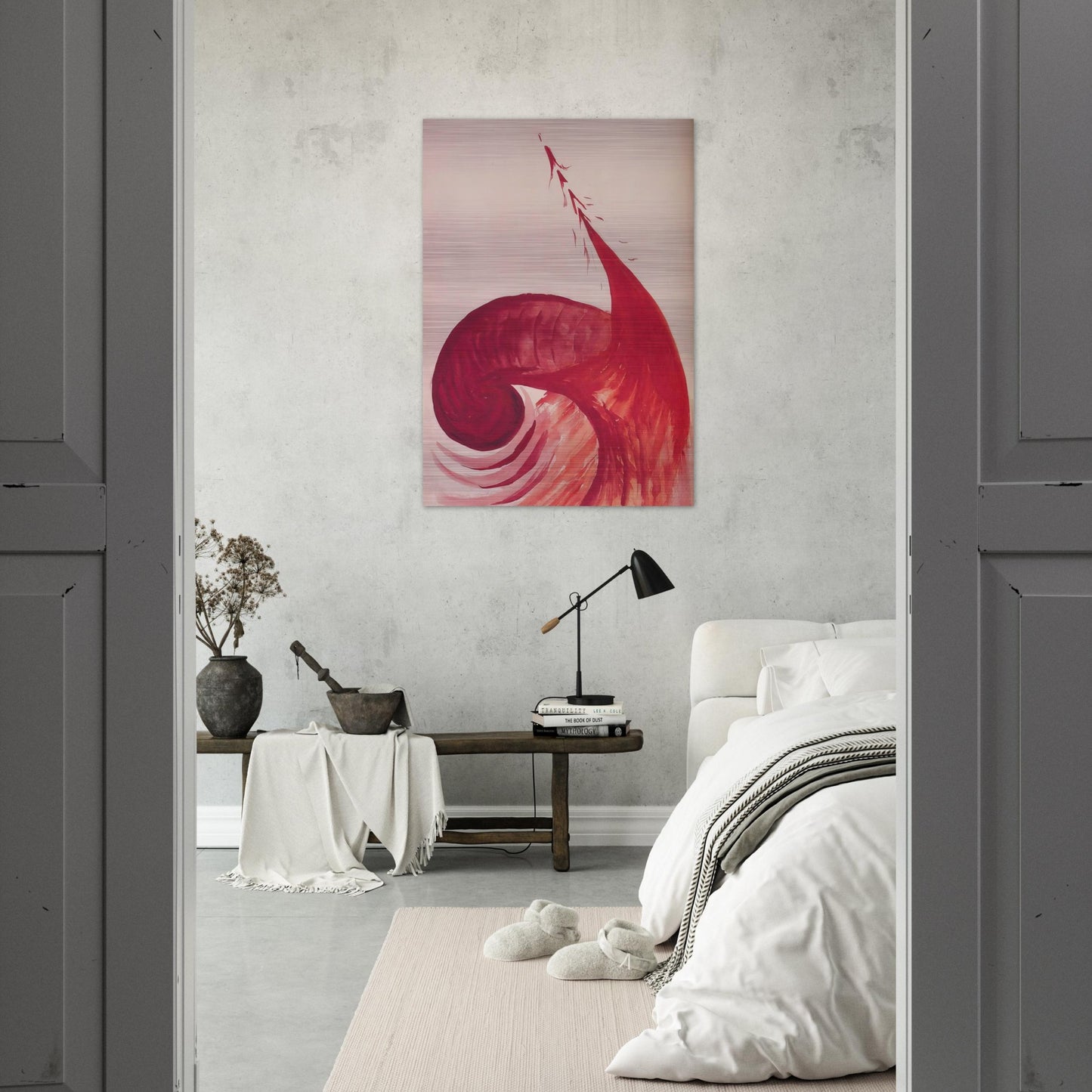 Lo Spirito - 1930 Italy - Benedetta Cappa Brushed Aluminum Print - 70x100 cm / 28x40 inches | Benedetta Cappa Aluminum Print | Benedetta Cappa Prints