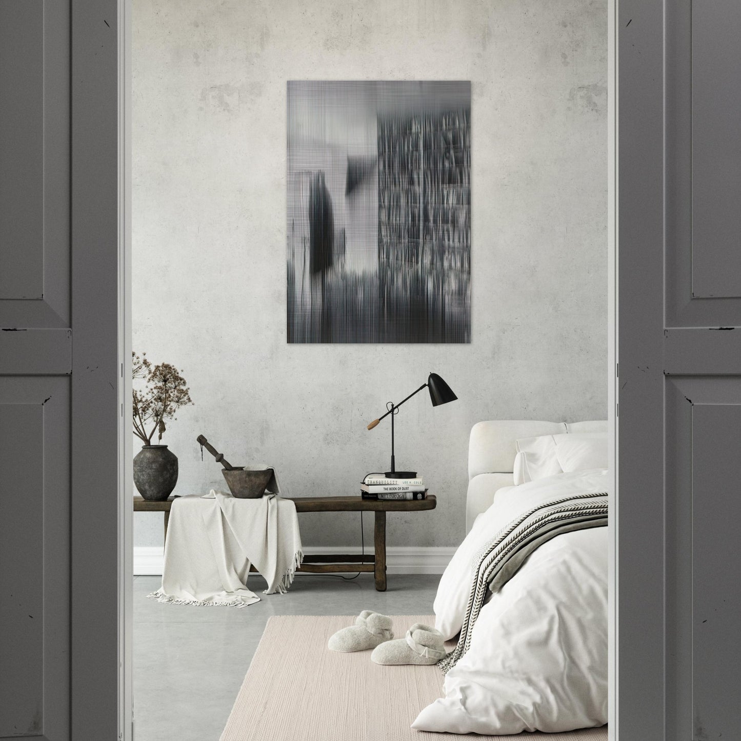 CELL 1988 - Gerhard Richter Brushed Aluminum Print - 70x100 cm / 28x40 inches | Gerhard Richter Aluminum Print | Gerhard Richter Prints