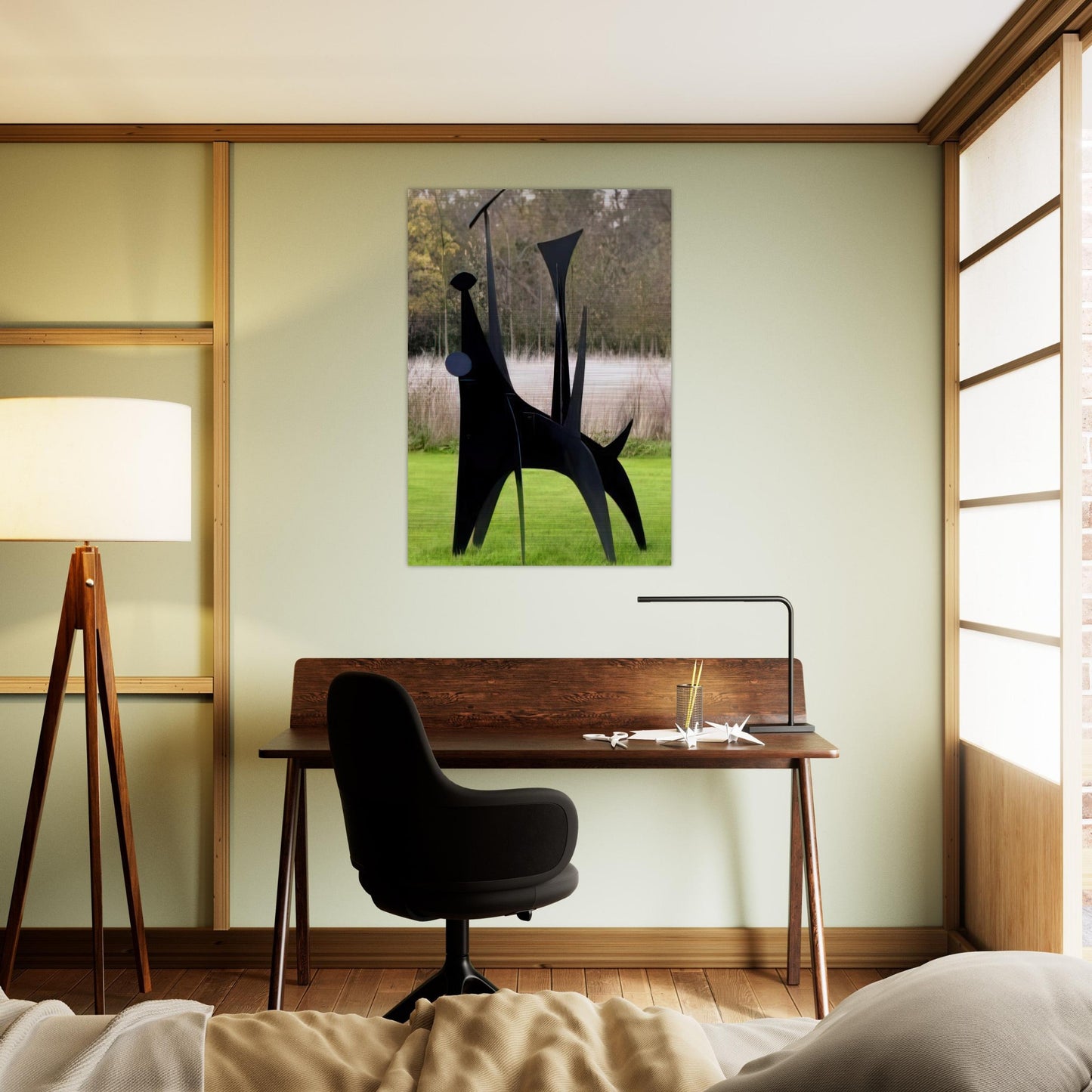 THE DOG - Alexander Calder Brushed Aluminum Print - 70x100 cm / 28x40 inches | Alexander Calder Aluminum Print | Alexander Calder Prints