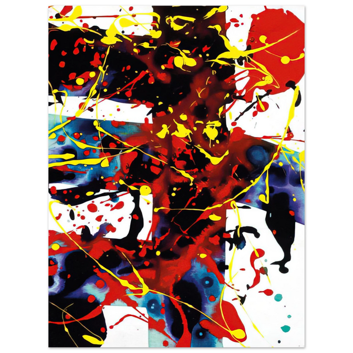 Sam Francis - Untitled  SFP94-49  SFF 1723   75x100 cm / 30x40inches Fine Art Poster