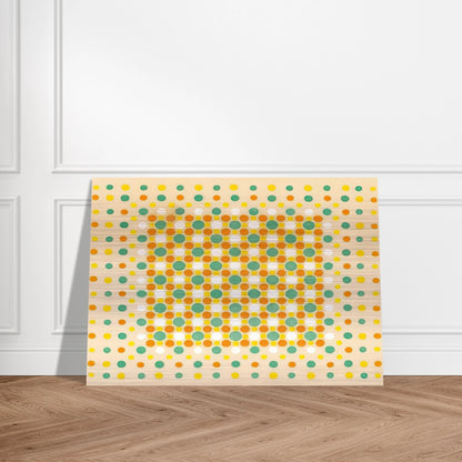 Quilt - 1963 - Thomas Downing Brushed Aluminum Print - 70x100 cm / 28x40 inches | Thomas Downing Aluminum Print | Thomas Downing Prints