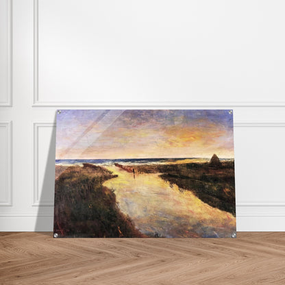 FOCE DEL CINQUALE 1928 - Carlo Carra Acrylic Print - 70x100 cm / 28x40″ inches