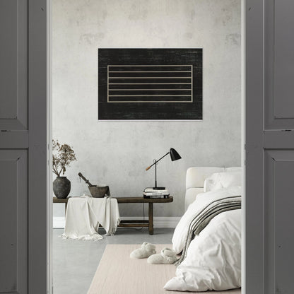 Untitled - Minimalism - Donald Judd Brushed Aluminum Print - 70x100 cm / 28x40 inches | Donald Judd Aluminum Print | Donald Judd Prints