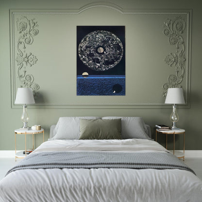 Configuration No.16 - Max Ernst Brushed Aluminum Print - 70x100 cm / 28x40 inches | Max Ernst Aluminum Print | Max Ernst Prints
