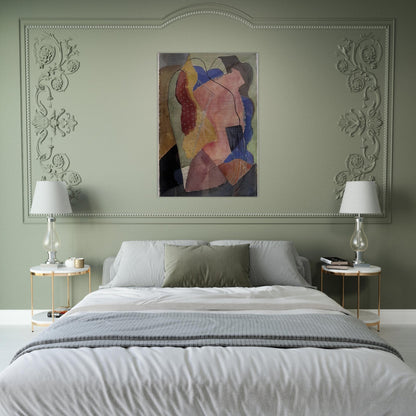 St. Tropez Abstract - 1929 - John Ferren Brushed Aluminum Print - 70x100 cm / 28x40 inches | John Ferren Aluminum Print | John Ferren Prints