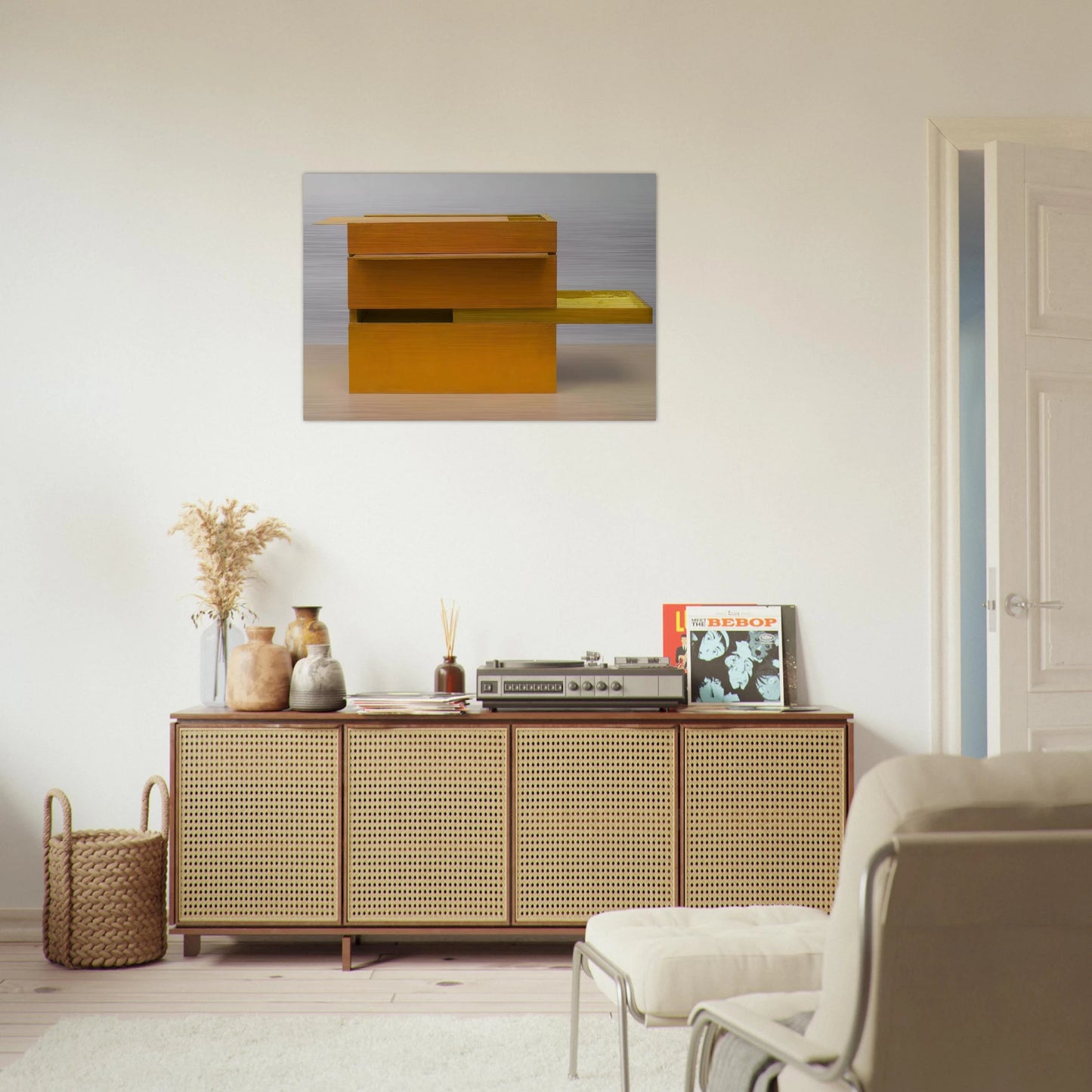 B11 Box Bólide 09 - Helio Oiticica Brushed Aluminum Print - 70x100 cm / 28x40 inches | Helio Oiticica Aluminum Print | Helio Oiticica Prints