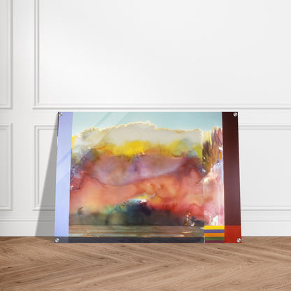 Rite of Spring - 1985 - Ronnie Landfield Acrylic Print - 70x100 cm / 28x40″ inches
