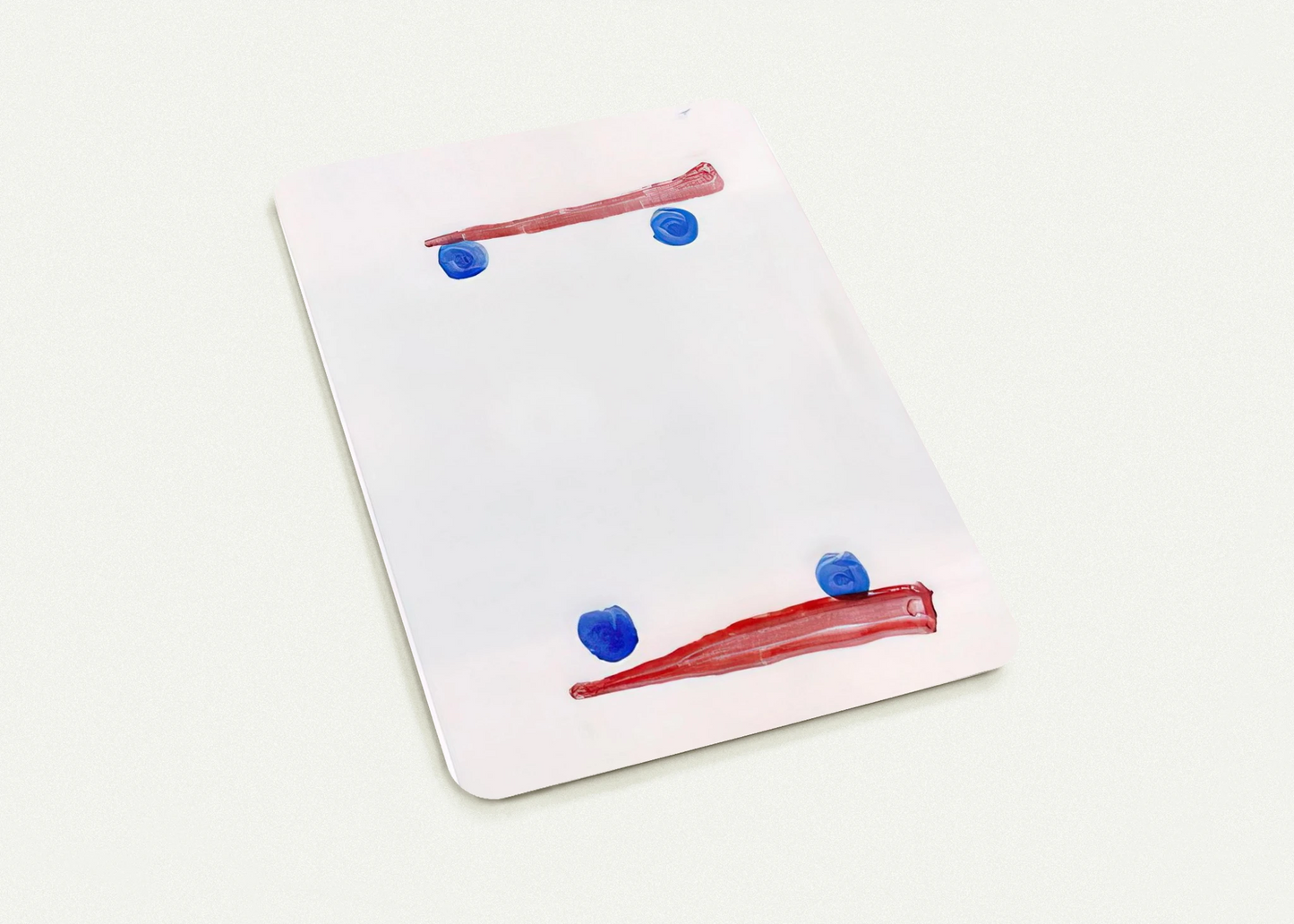 Opponents - 2007 By Raoul De Keyser Pack of 10 Post Cards | Raoul De Keyser Post Cards | A6 (10.5 x 14.8 cm) - 4.1 x 5.8 inches