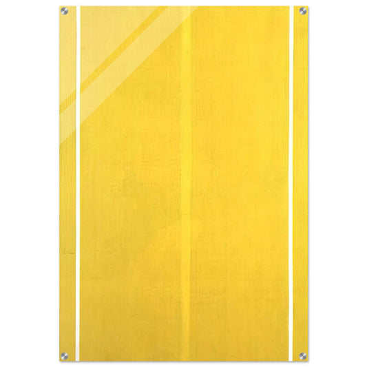 Yellow Painting - Barnett Newman Acrylic Print - 70x100 cm / 28x40″ inches | Barnett Newman Wall Art | Barnett Newman Prints