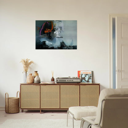 TOROCONDOR 1959 - Alejandro Obregon Brushed Aluminum Print - 70x100 cm / 28x40 inches | Alejandro Obregon Aluminum Print | Alejandro Obregon Prints