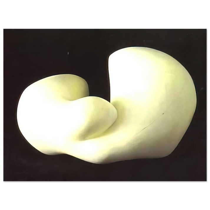 Jean Arp - Human Concretion  75x100 cm / 30x40inches Fine Art Poster